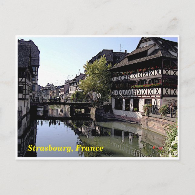 Postal Estrasburgo, Francia Postcard (Anverso)