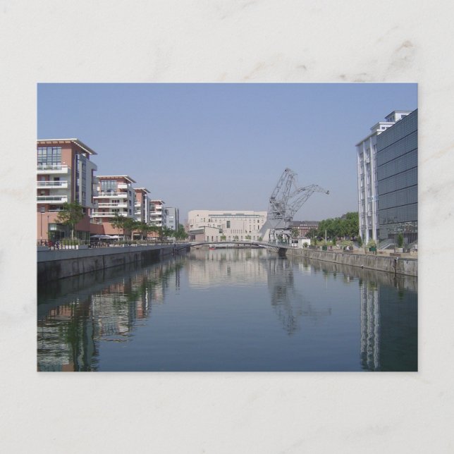 Postal Estrasburgo por día (Anverso)