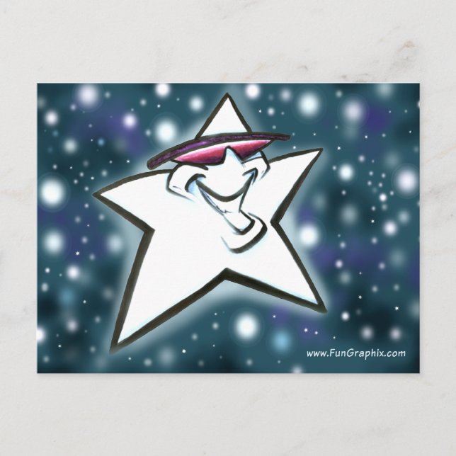 Postal Estrella (Anverso)