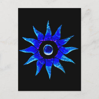 Postal Estrella azul