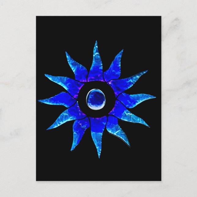 Postal Estrella azul (Anverso)