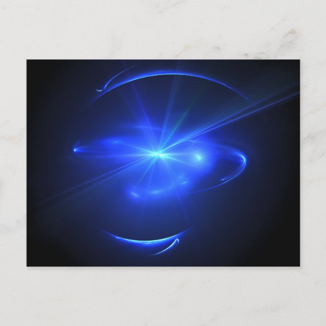 Postal Estrella azul (Anverso)