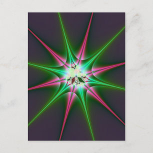 Postal Estrella Brillante
