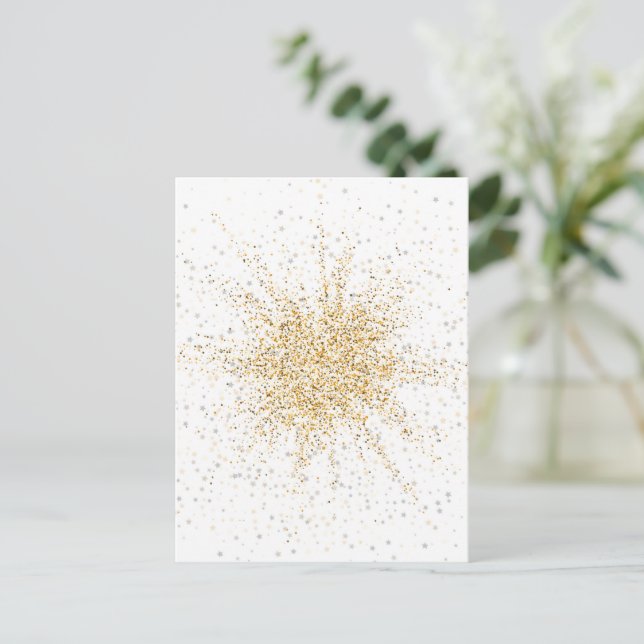 Postal Estrella brillante 2 (Anverso de pie)