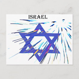 Postal estrella de David de Israel
