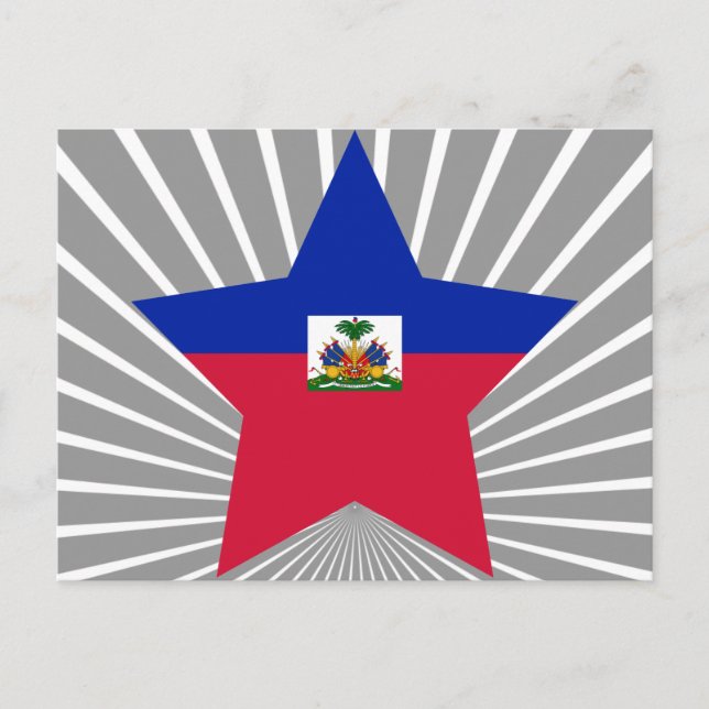 Postal Estrella de Haití (Anverso)