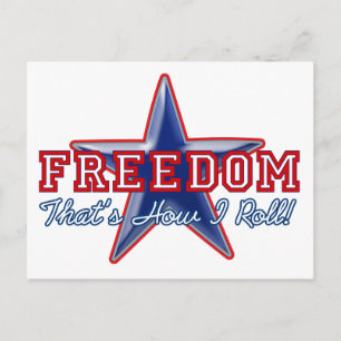 Postal Estrella de la Libertad, cómo hago rodar