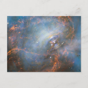 Postal Estrella de neutrones central en la nebulosa del C