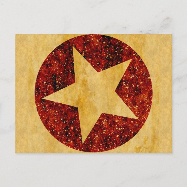 Postal Estrella de Oro (Anverso)