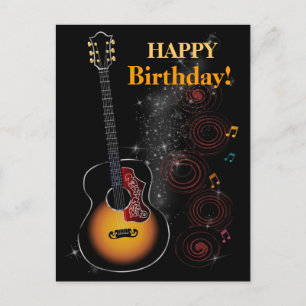 Postal Estrella de rock