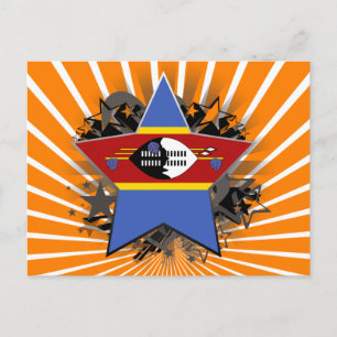 Postal Estrella de Suazilandia