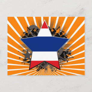 Postal Estrella de Tailandia