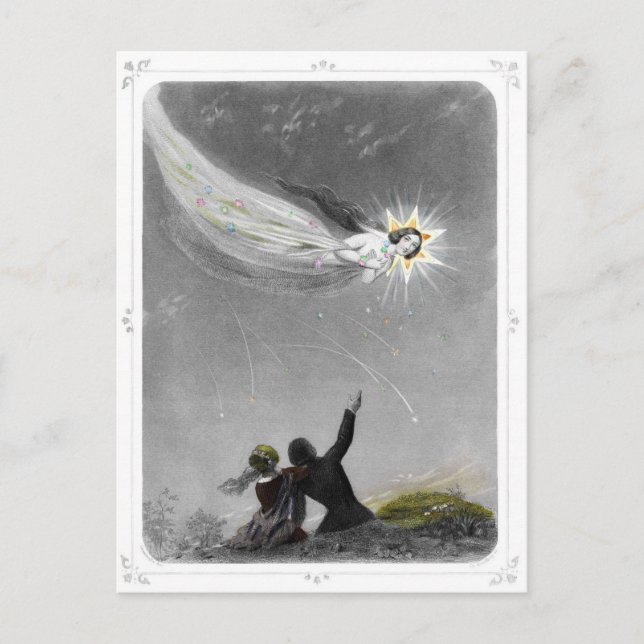 Postal Estrella de tiro (Anverso)