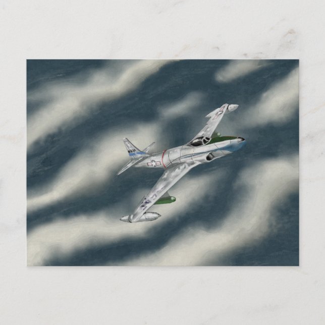 Postal Estrella de tiro F80 (Anverso)