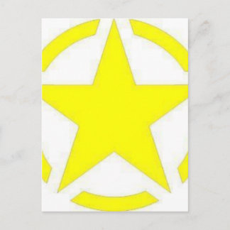 Postal estrella del ejército