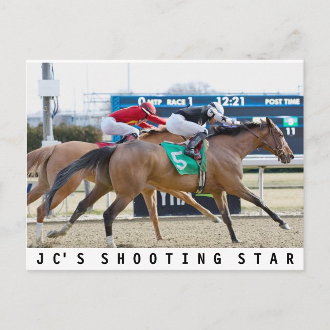 Postal Estrella del tiroteo de Jc - Manny Franco (Anverso)