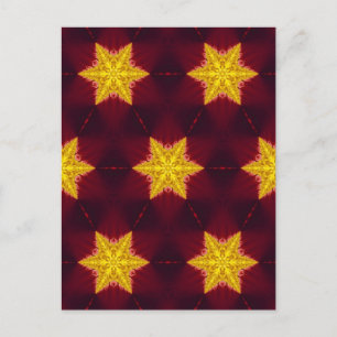 Postal Estrella dorada