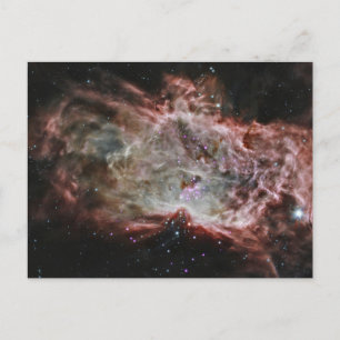 Postal Estrella En El Centro De La Nebulosa De La Llama.