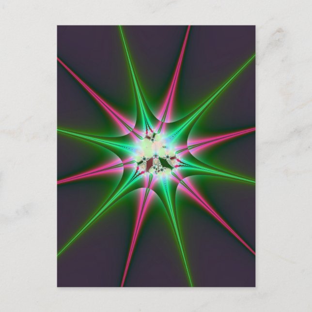 Postal Estrella espumosa (Anverso)