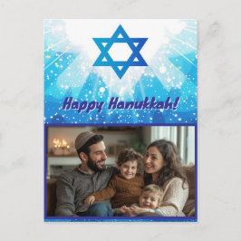 Postal Estrella 🕎 parkling - Foto de Hanukkah