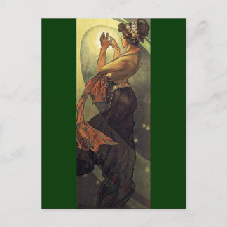 Postal Estrella polar- Art Nouveau