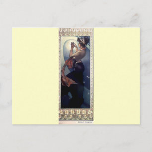 Postal Estrella polar Mucha Art Deco