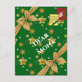 Postal Estrella regalo de Navidad Mikitiez