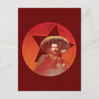 Estrella roja Pancho Villa Vintage