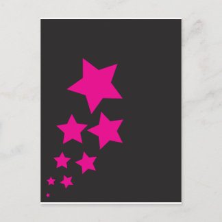 Postal Estrella Rosa