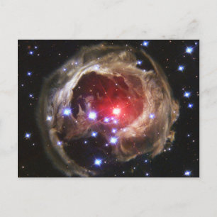 Postal Estrella Supergigante Roja V838 Monocerotis