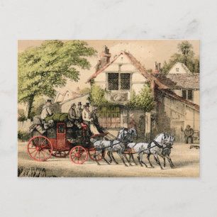 Postal Estrella victoriana del siglo XIX