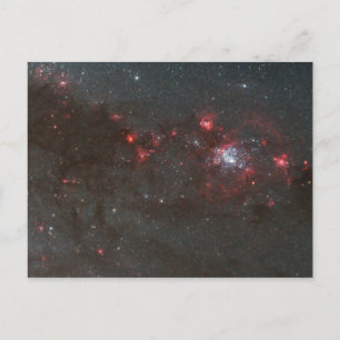 Postal Estrellas calientes jóvenes en un brazo espiral de