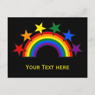 Postal ESTRELLAS DE MARCA DE RAINBOW III + tus ideas