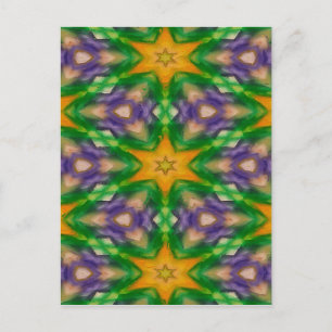 Postal Estrellas de Mardi Gras
