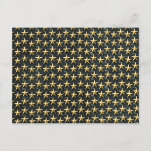 Postal Estrellas de oro en el monumento conmemorativo de 