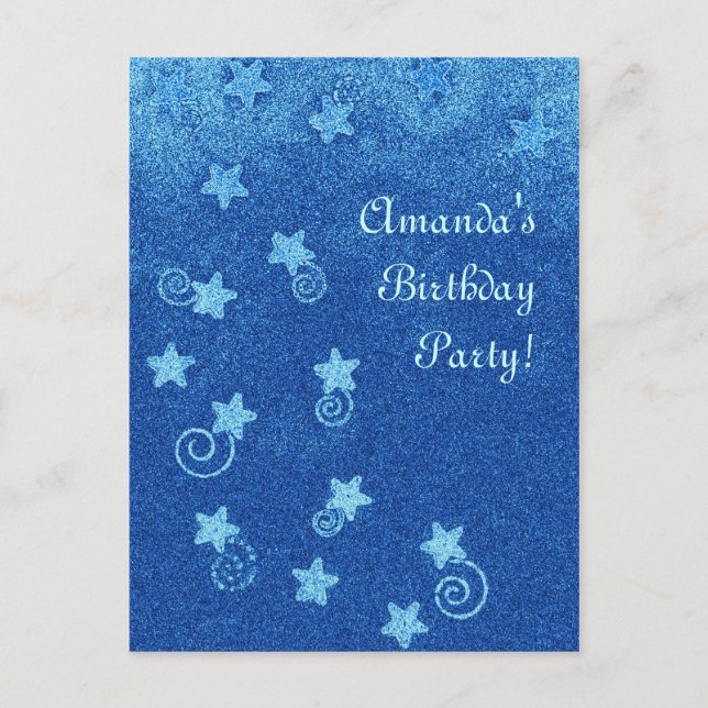 Postal Estrellas de tiro (Anverso)