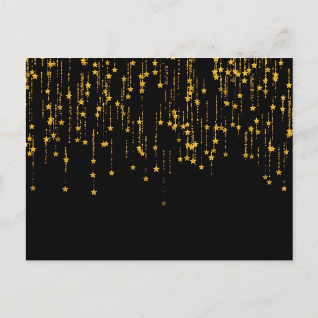 Postal Estrellas doradas (Anverso)