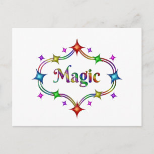 Postal Estrellas mágicas