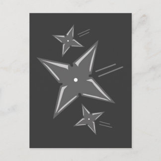 Postal Estrellas Ninja