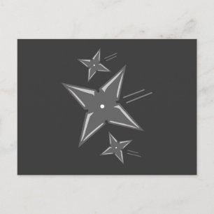 Postal Estrellas Ninja