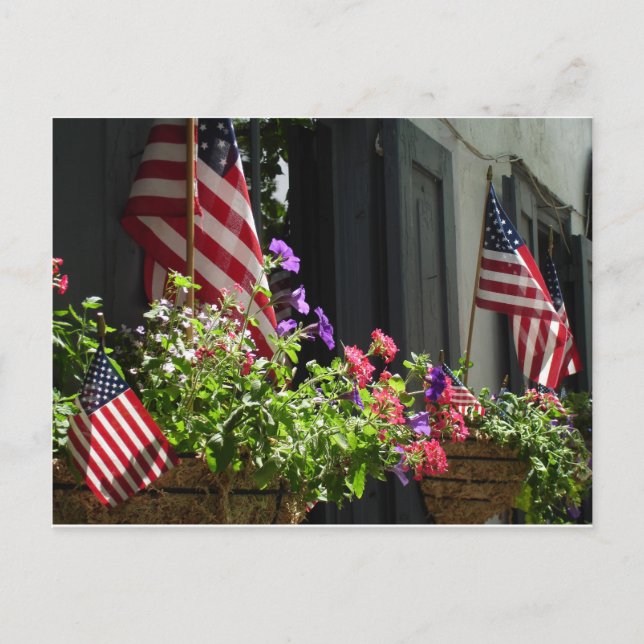 Postal Estrellas y rayas (Anverso)