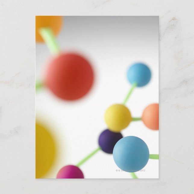 Postal Estructura molecular (Anverso)