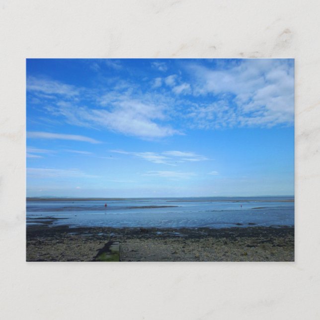 Postal Estuario severo en Penarth (Anverso)