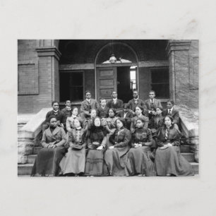 Postal Estudiantes de la Universidad Fisk: 1899