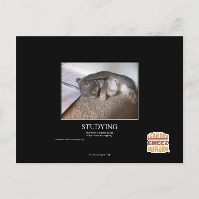 Postal Estudiar (Anverso)
