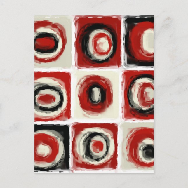 Postal Estudio de color del blanco de nieve (Anverso)