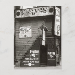 Postal Estudio de Fotos de Licencia, 1934
