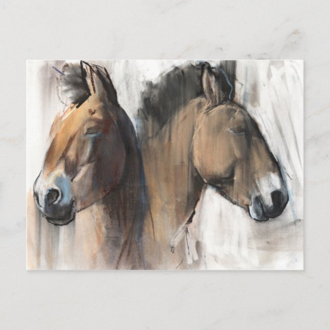 Postal Estudio de la cabeza (Anverso)