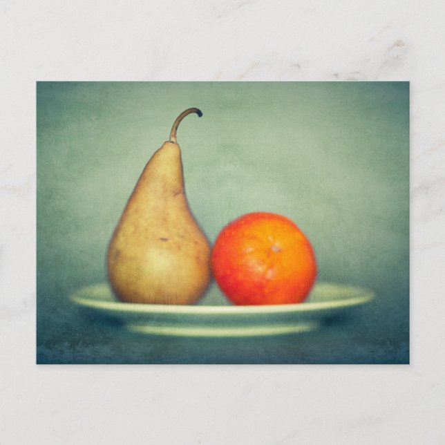 Postal Estudio de la fruta (Anverso)