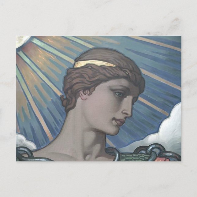 Postal Estudio de Minerva (Anverso)